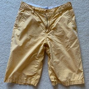 Old Navy Mustard/Yellow Shorts